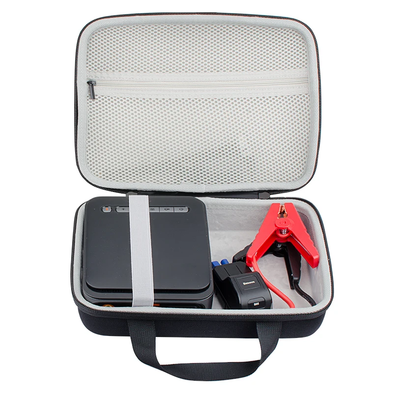 2023 Newest EVA Hard Outdoor Travel Case for Baseus 2 In 1 Car Jump Starter Power Bank Air Compressor Inflator Pump 1000A Bag