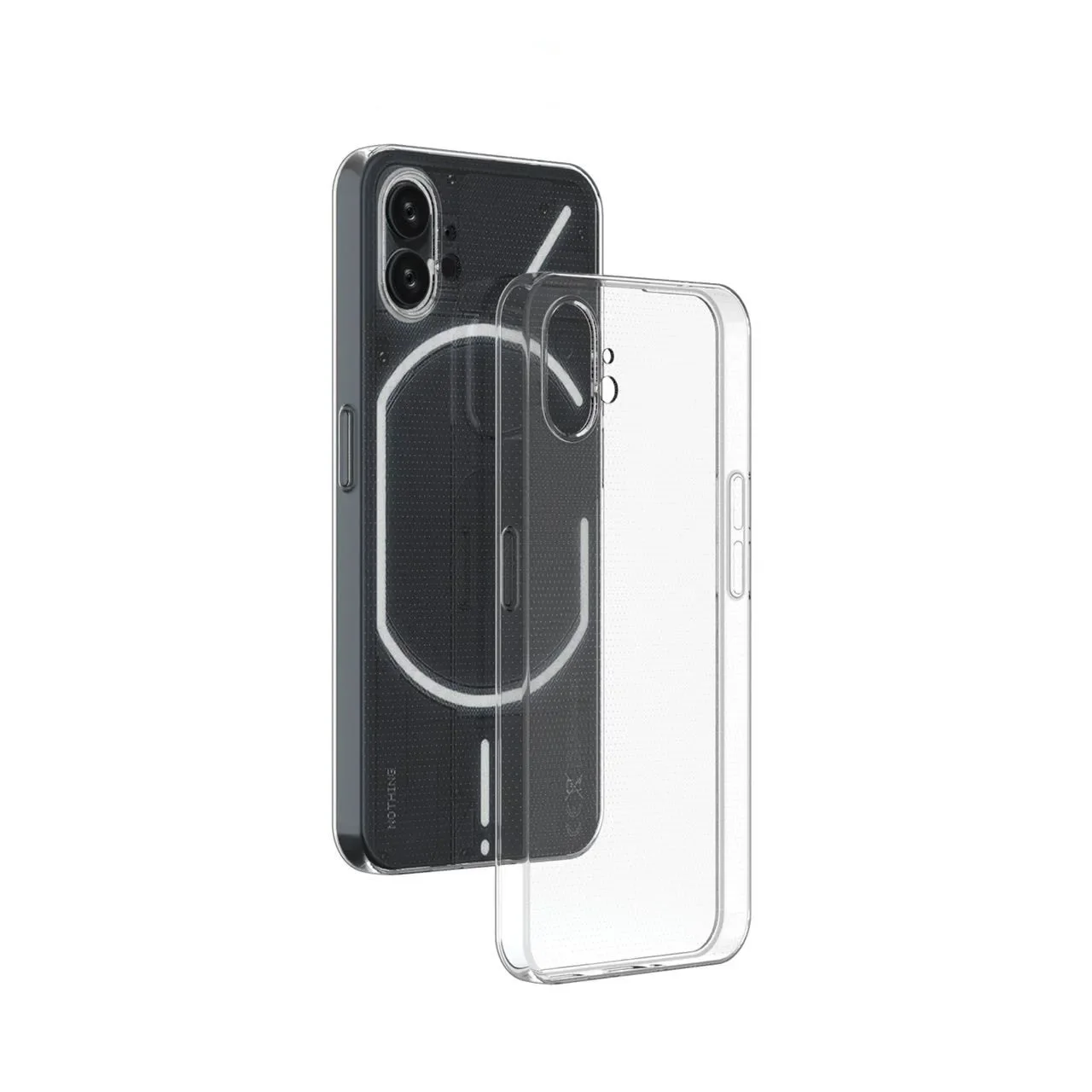 Super Thin Soft TPU Clear Case for Nothing Phone 1 2 2A phone2 Anti-Drop Cell Phone Bag Cover for Nothing Phone1 Cases