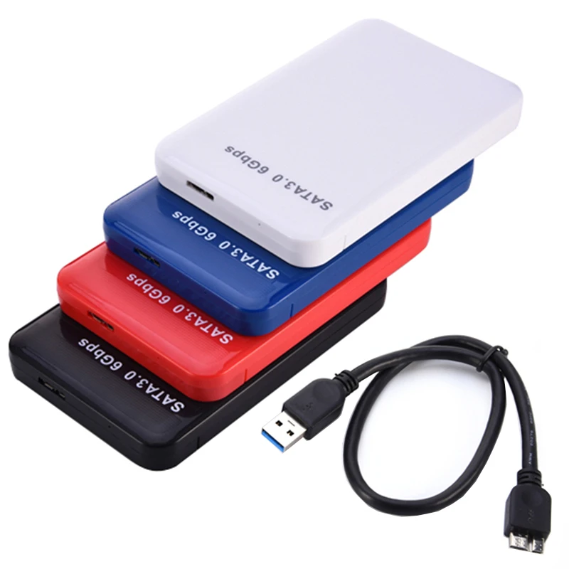 

HDD Case Portable Tool Free 2.5 Inch External Hard Drive Enclosure USB 3.0 to SATA III 6Gb 2.5" Laptop HDD SSD Case Support UASP