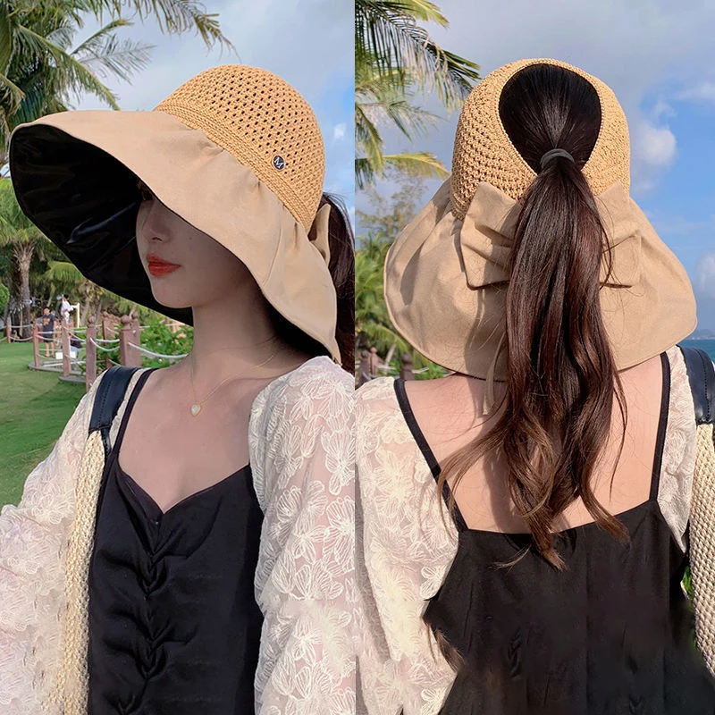 New Women Anti-UV Sun Hats Breathable Adjustable Empty Top Visor Caps For Men Tennis Golf Running Travel Beach Sport Outdoor Hat