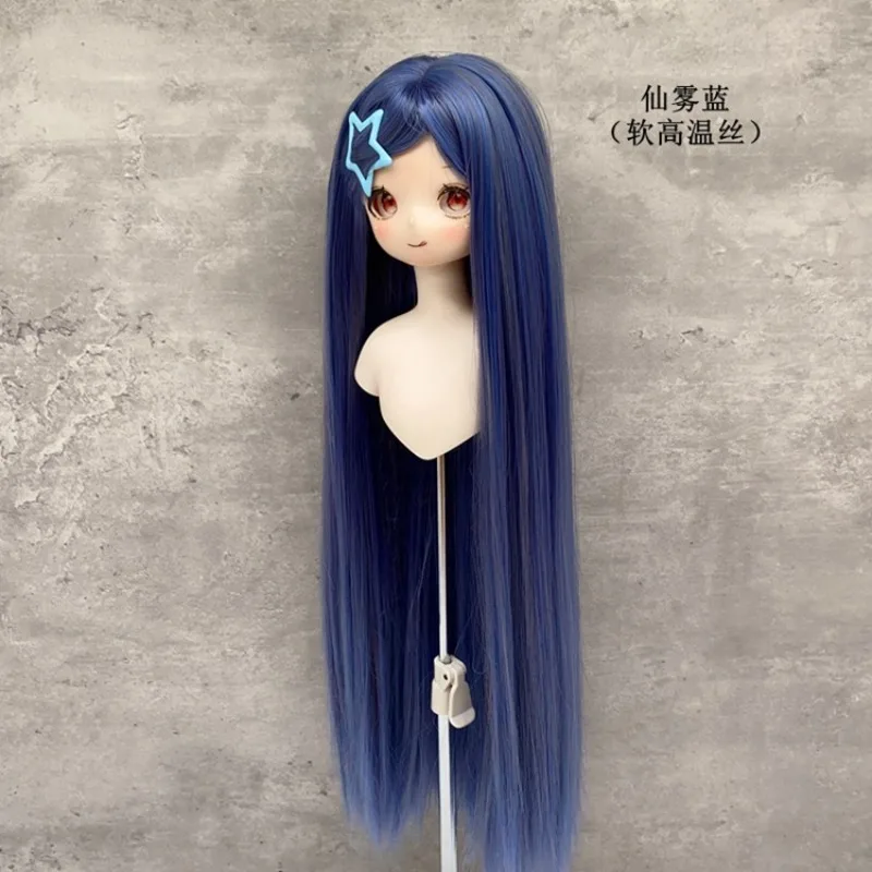 Girl Doll High Temperature Silk DIY Wig BJD General Versatile Multicolored Modeling Children's Doll Makeup Accessories Supplies