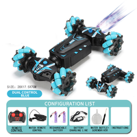 4WD 1:16 Stunt RC CAR With LED Light Gesture Induction Deformation Twist Climbing Radio Controlled Car Electronic Toys for Kids