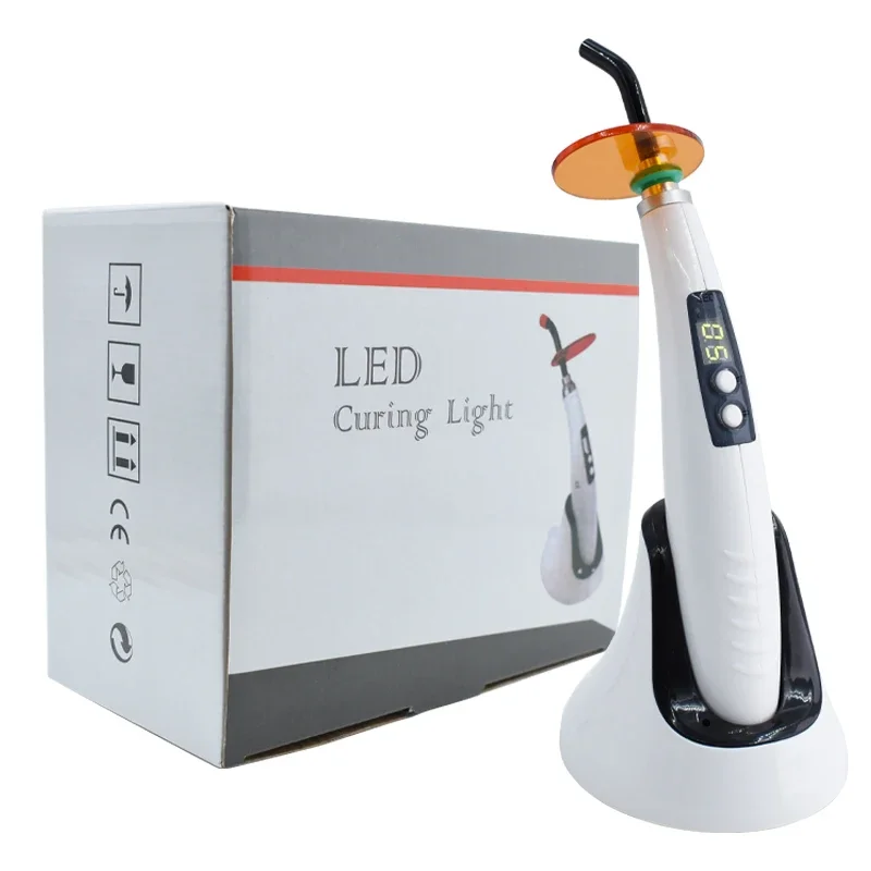 

ODMs --s Curing Lamp Photopolymerizer 5sec Full Ramping Pulse Function Wireless LED Light Cure Unit for Dentistry