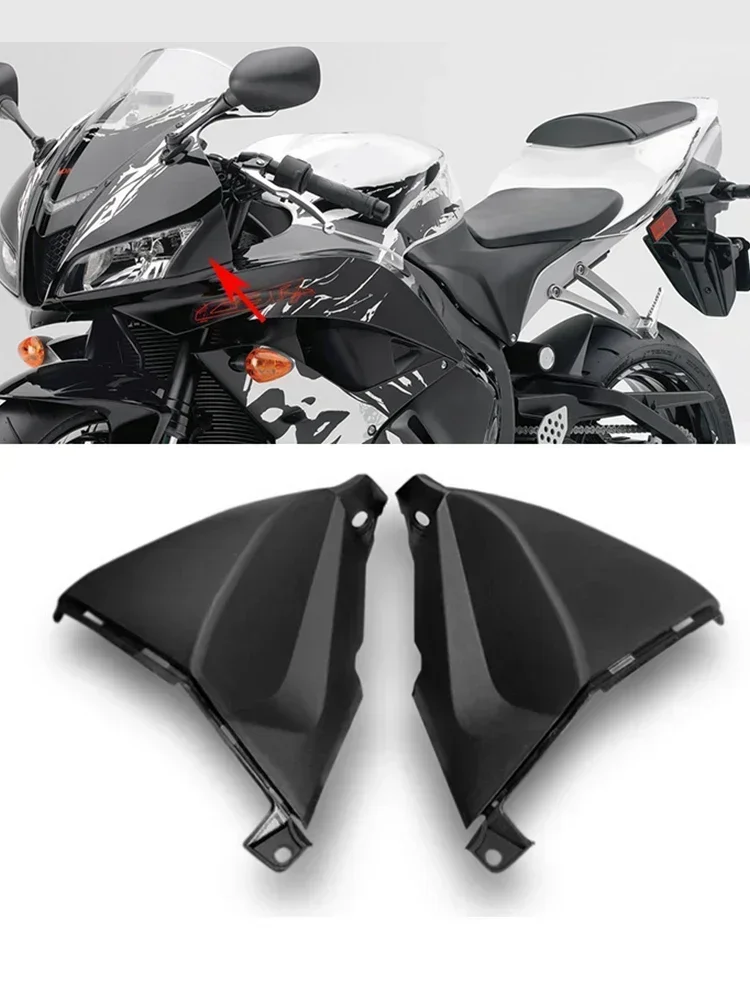 

For Honda CBR 600RR F5 2007 2008 2009 2010 2011 2012 Motorcycle Carbon Headlight Cover Fairing Side Frame Panel Guard Protection