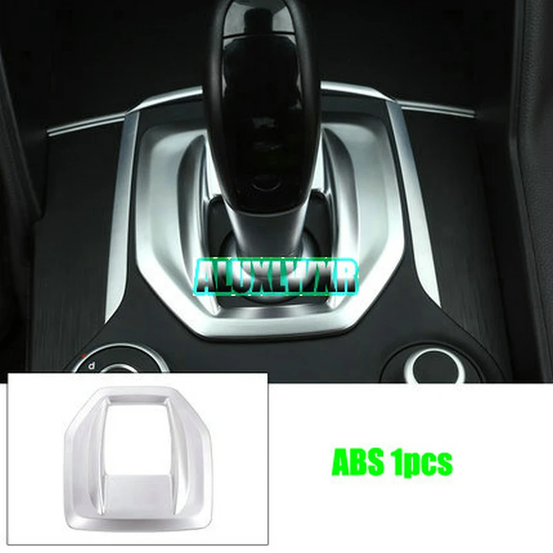 for Alfa Romeo Giulia Stelvio 2017 2018 ABS Matte Chrome Interior Center Console Gear Shift Panel Covers Trim Car-styling 2