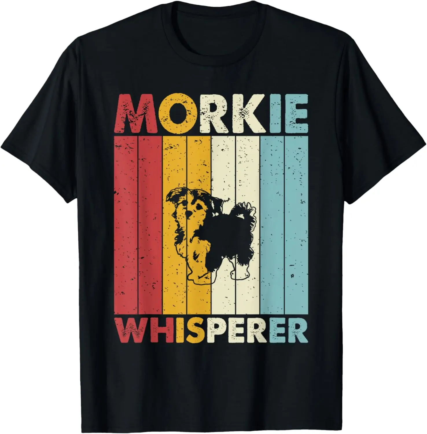 Dog Dad Mom Whisperer - Vintage Morkie T-Shirt