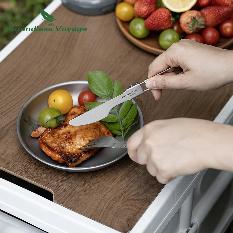 Boundless Voyage Titanium Fold - Camp Spork Set 评论和价格