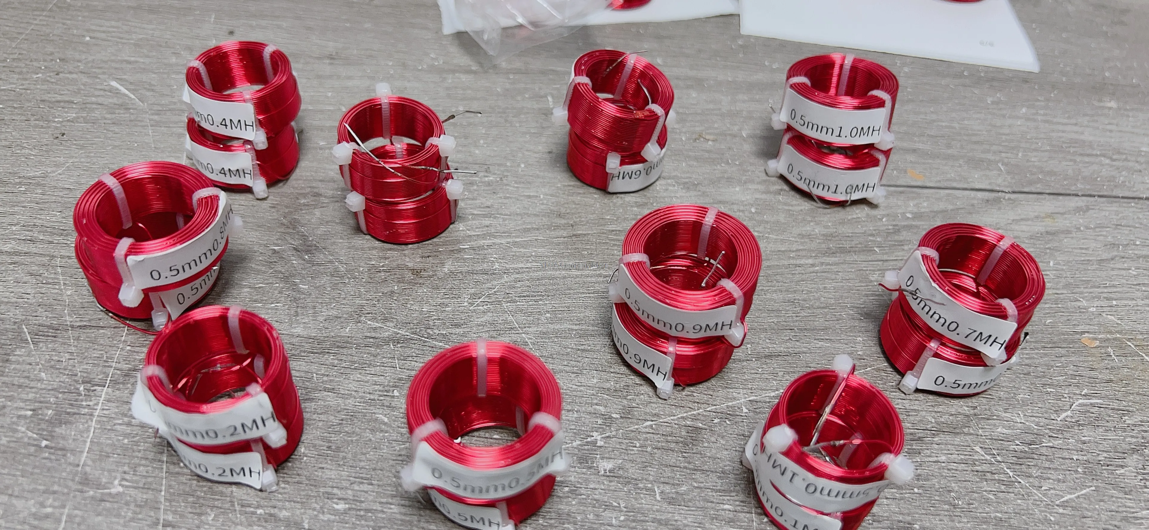 0mm5 Crossover Air Core Inductor Coils Customized Audiophile Audio Crossover Car Audio Crossover Inductor Coils  2PCS