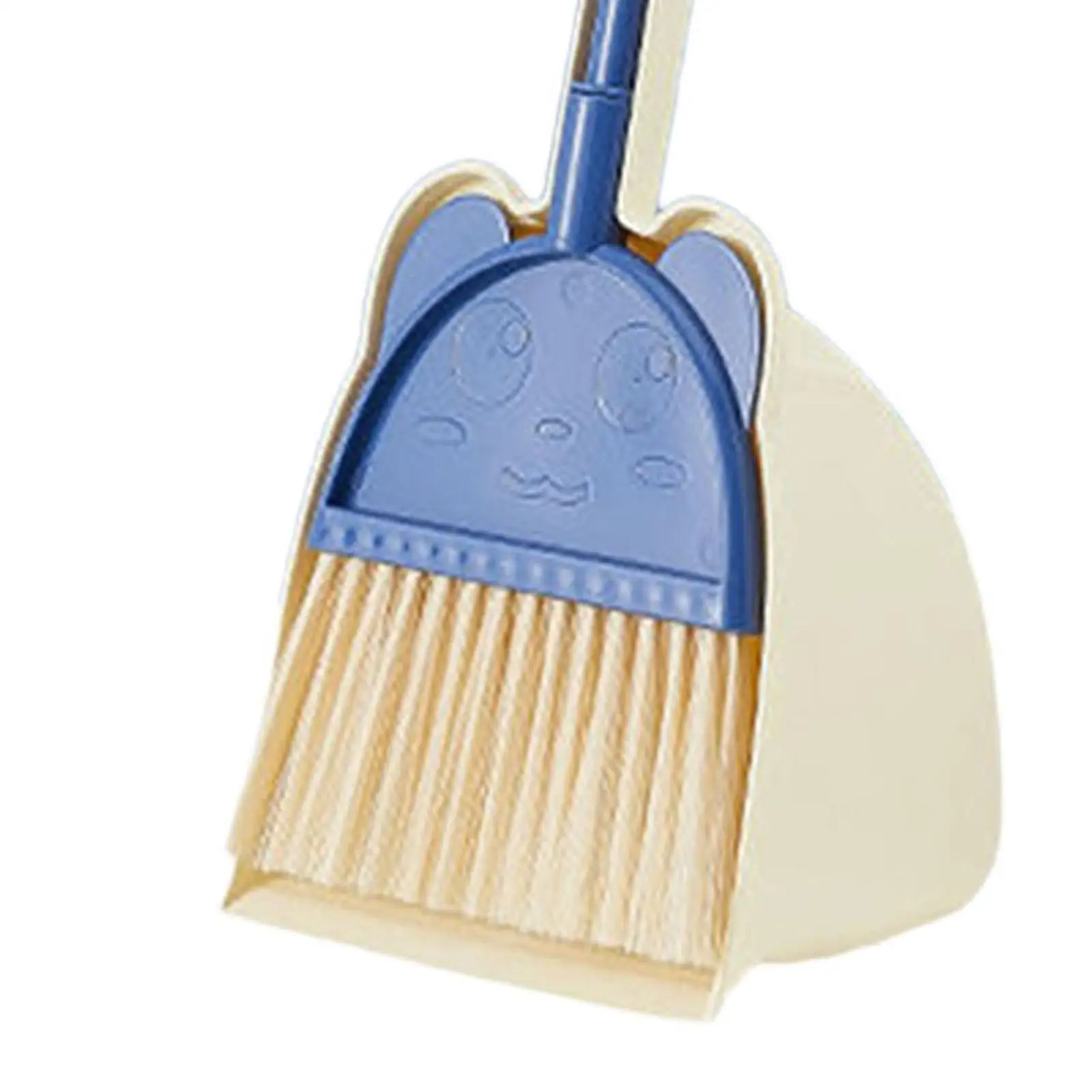 Mini Broom with Dustpan for Kids Role Playing Pretend Play Cute Birthday Gift