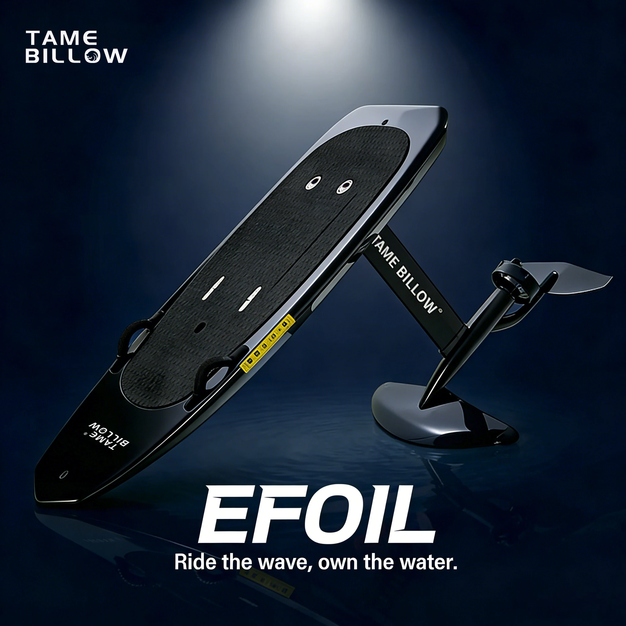 High Quality Carbon Fiber Electric Efoil Surfboard with Remote Control 8KW Powered High Strength for Ocean & Lake Water Sports