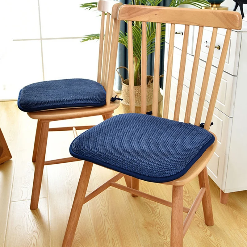 1PCS Cotton Blend Cushions 5 Colors Dining Home Office Chair Seat Pads