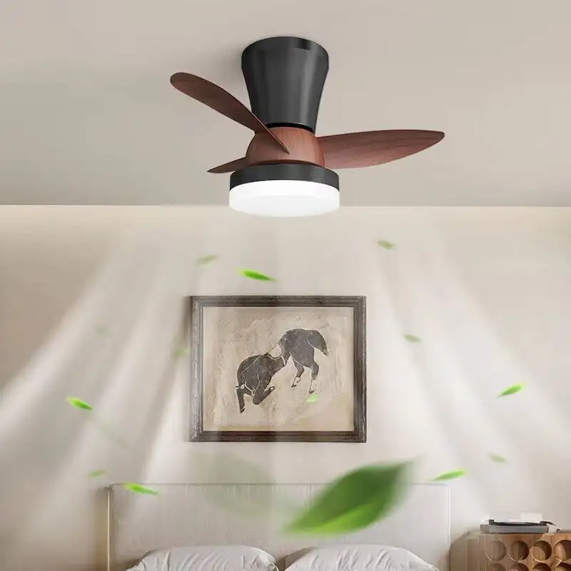 

Современный простой электрический вентилятор Светодиодный потолочный вентилятор Энергосберегающий, энергосберегающий и простой в установке светильники внутреннего освещения 선풍기실링 Σ