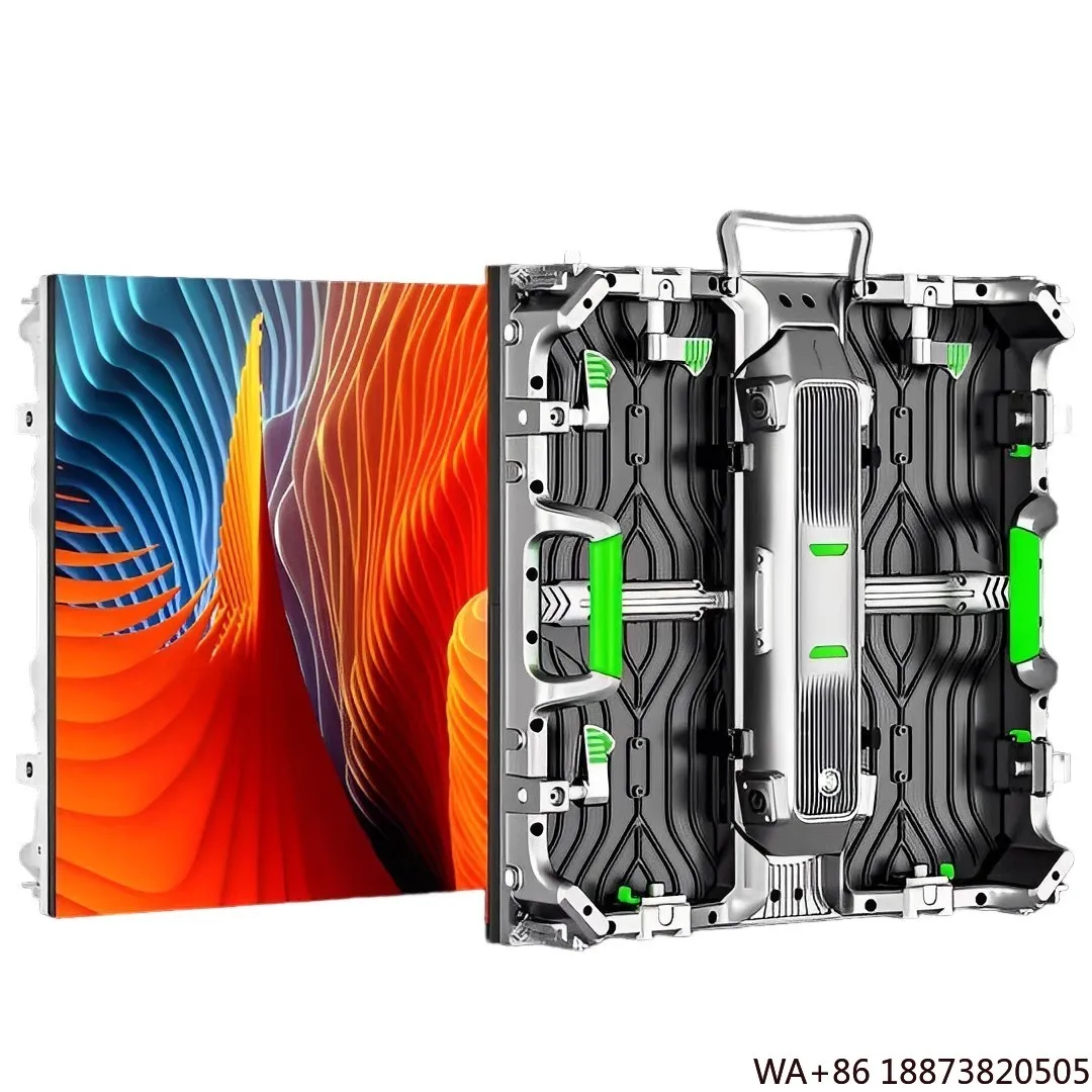 

LED Display Screen 500x500mm Outdoor Panel P3.91 P4.81 High Brightness Full Color Waterproof Pantallas Video Wall