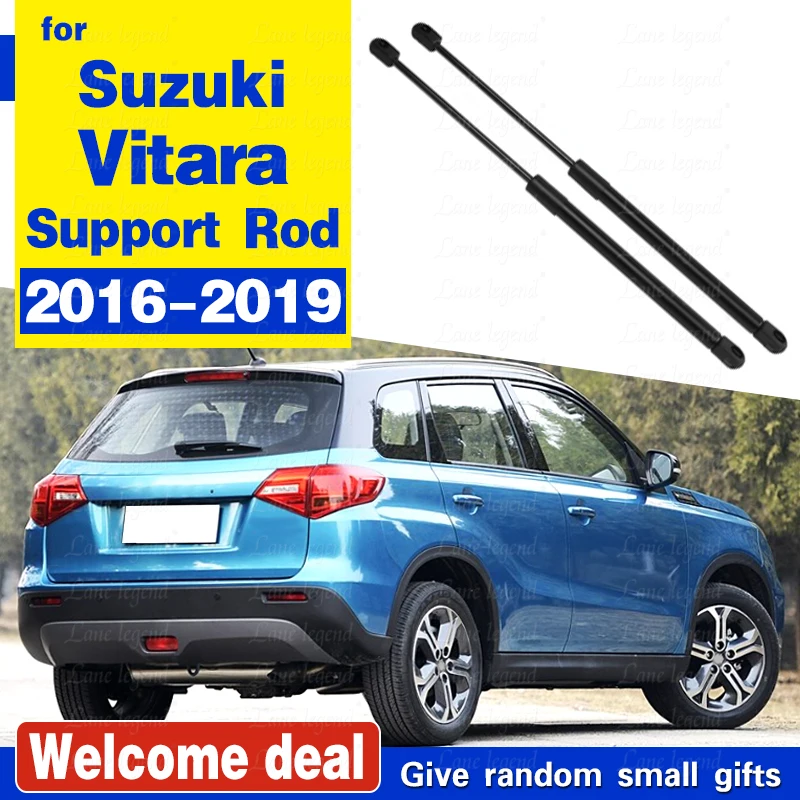 

Для Suzuki Vitara 2016-2019 задний газовый подъемник для хэтчбека опоры стойки Опора упорный стержень амортизатор гидравлическая стойка для заднего багажника