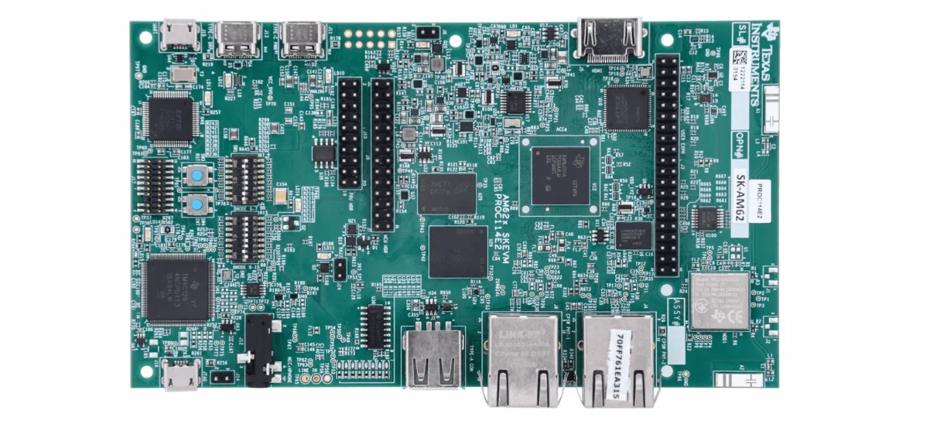 SK-AM62 Sitara AM6254 Assessment Module Beginner Kit EVM Quad Core Microprocessor