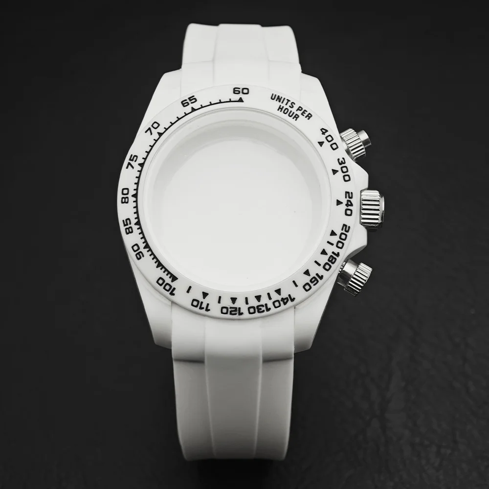 39,5mm VK63 Transparentes Herrenuhrengehäuse Passend für VK63 Uhrwerk und 20mm Armband Uhrenzubehör Uhrenteile Uhrenbox – Detail 4