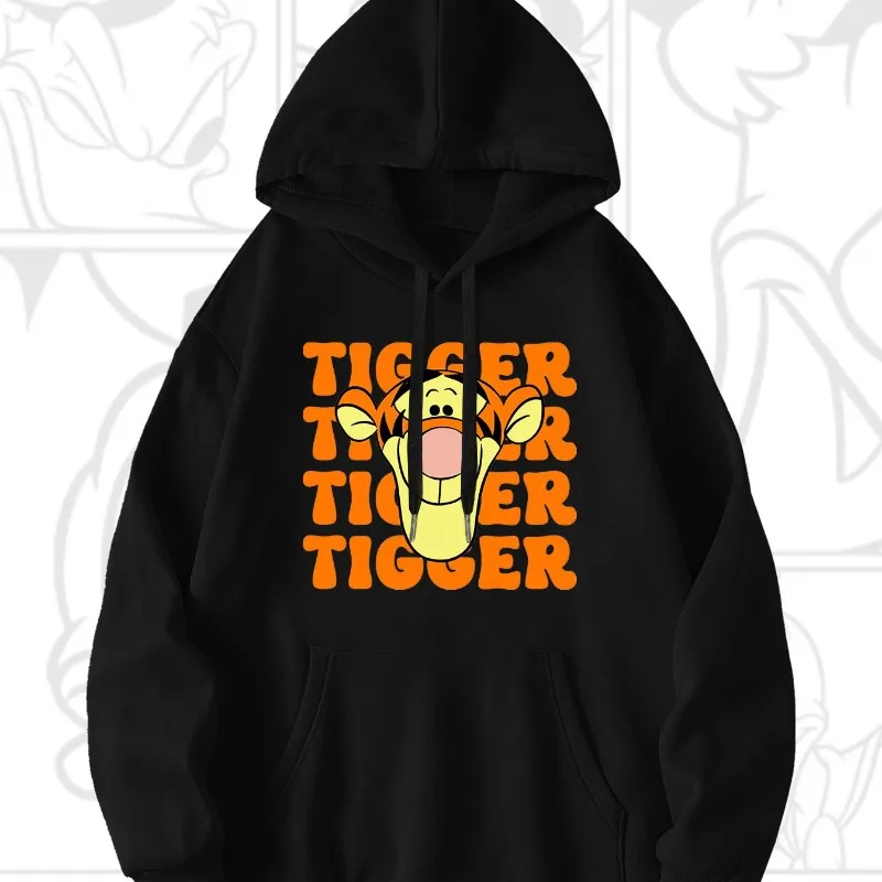 ديزني تيجو نمط الرجال هوديي الخريف / الشتاء الساخن بيع عارضة أزياء للجنسين زوجين الشارع الشهير