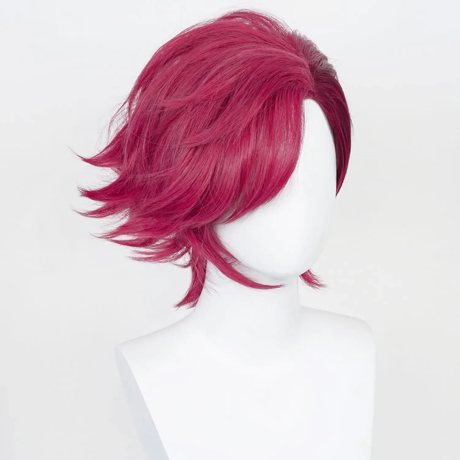 Vi Cosplay Wig Short LOL Arcane Heat Resistant Synthetic Hair Wigs Cos Party Halloween Short Wigs Men Women