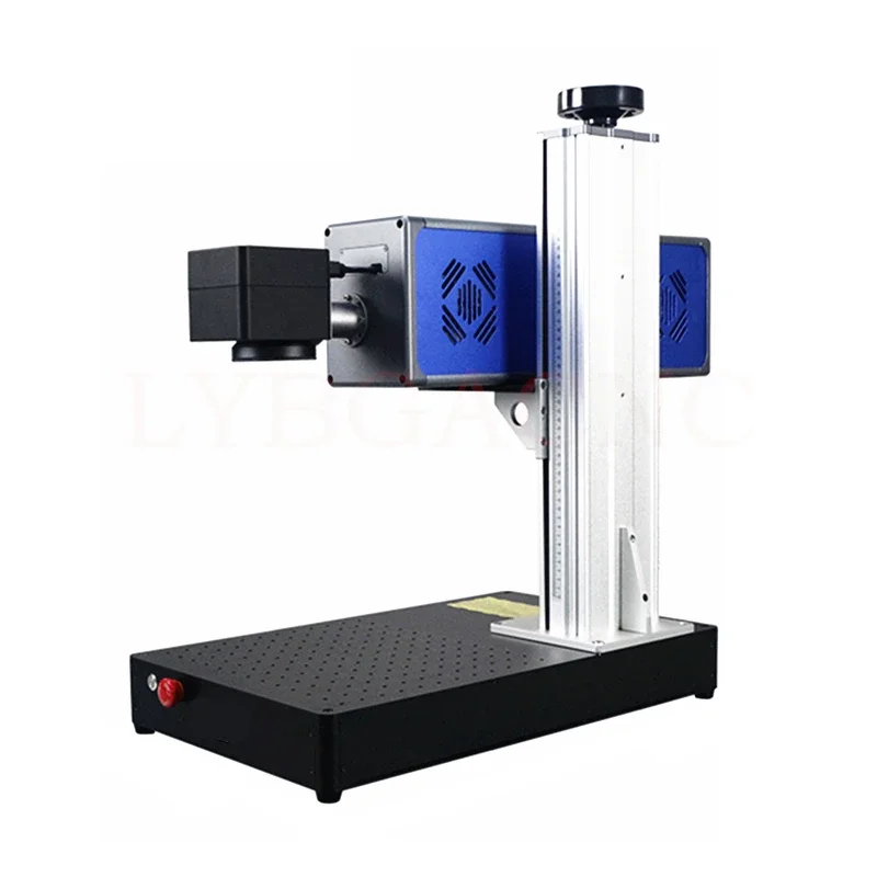 20W 30W 50W Mini Fiber Laser Marking Machine Upgrade Rotation Axis UV3W 5W Engraving Machine For PVC Plastic Stainless Steel