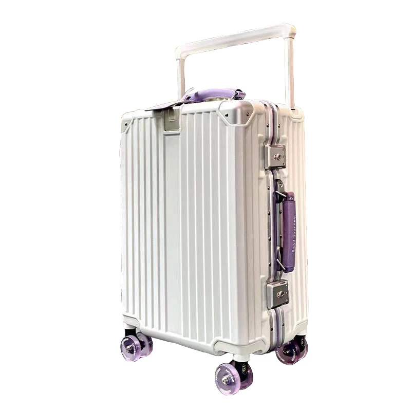 2025 Nieuwe schaatswielbagage 20 inch instapkoffer 24 inch reiskoffer Premium wachtwoordbox Duurzame trolleykoffer - afbeelding 2