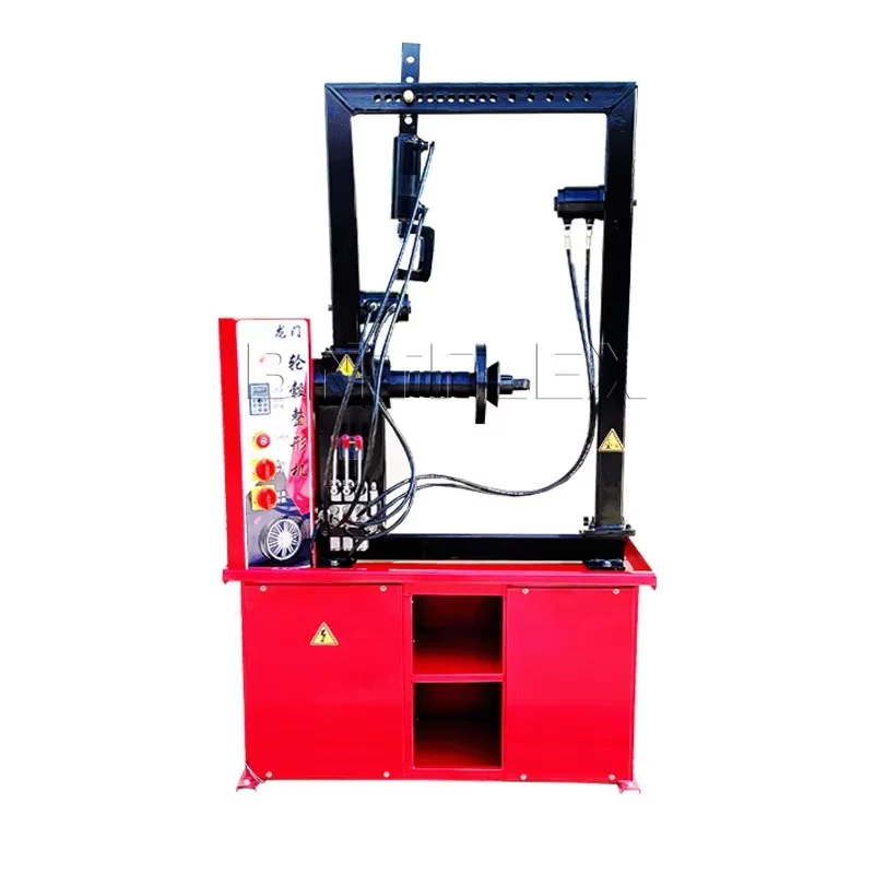 Car repair equipment Aluminium Rim straightening machine Tire repair equipment with Lathe