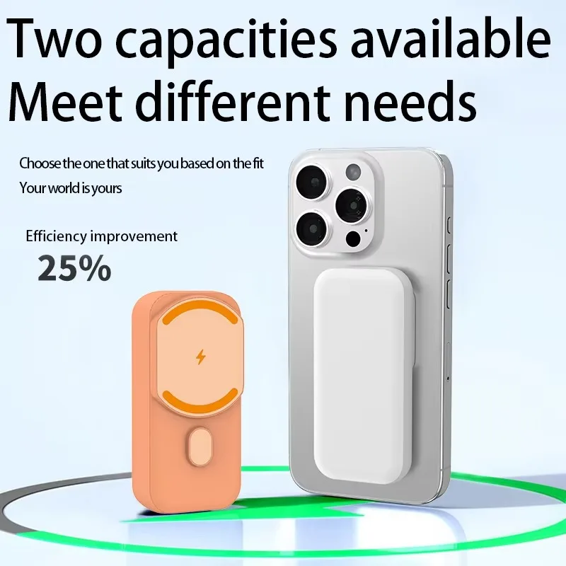 

Factonewdirect 10000 мАч Портативный беспроводной внешний аккумулятор Тонкий PD20W Магнитная быстрая зарядка для iPhone 15 — электроника