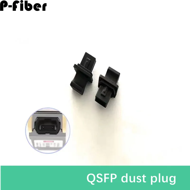 dust plug Qsfp 100pcs for optical module 40g100g fiber dust cap qsfp28 10 Gigabit module protective cover