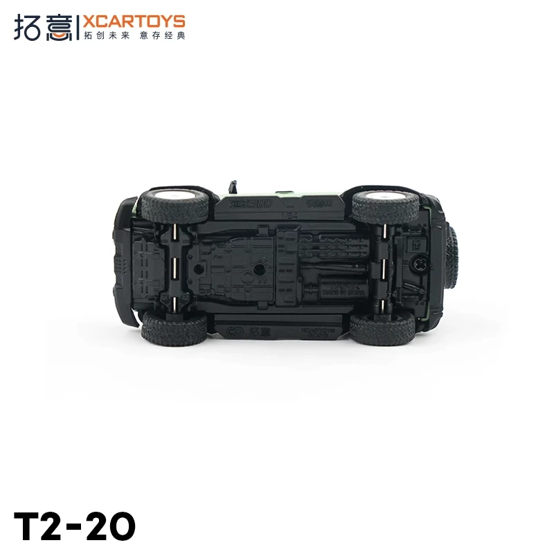 XCARTOYS 1:64 Tank 300 02 ريترو الأخضر سبيكة يموت الصب نماذج السيارات الكبار المقتنيات الصبي لعبة GiftModel جمع المتحمسين