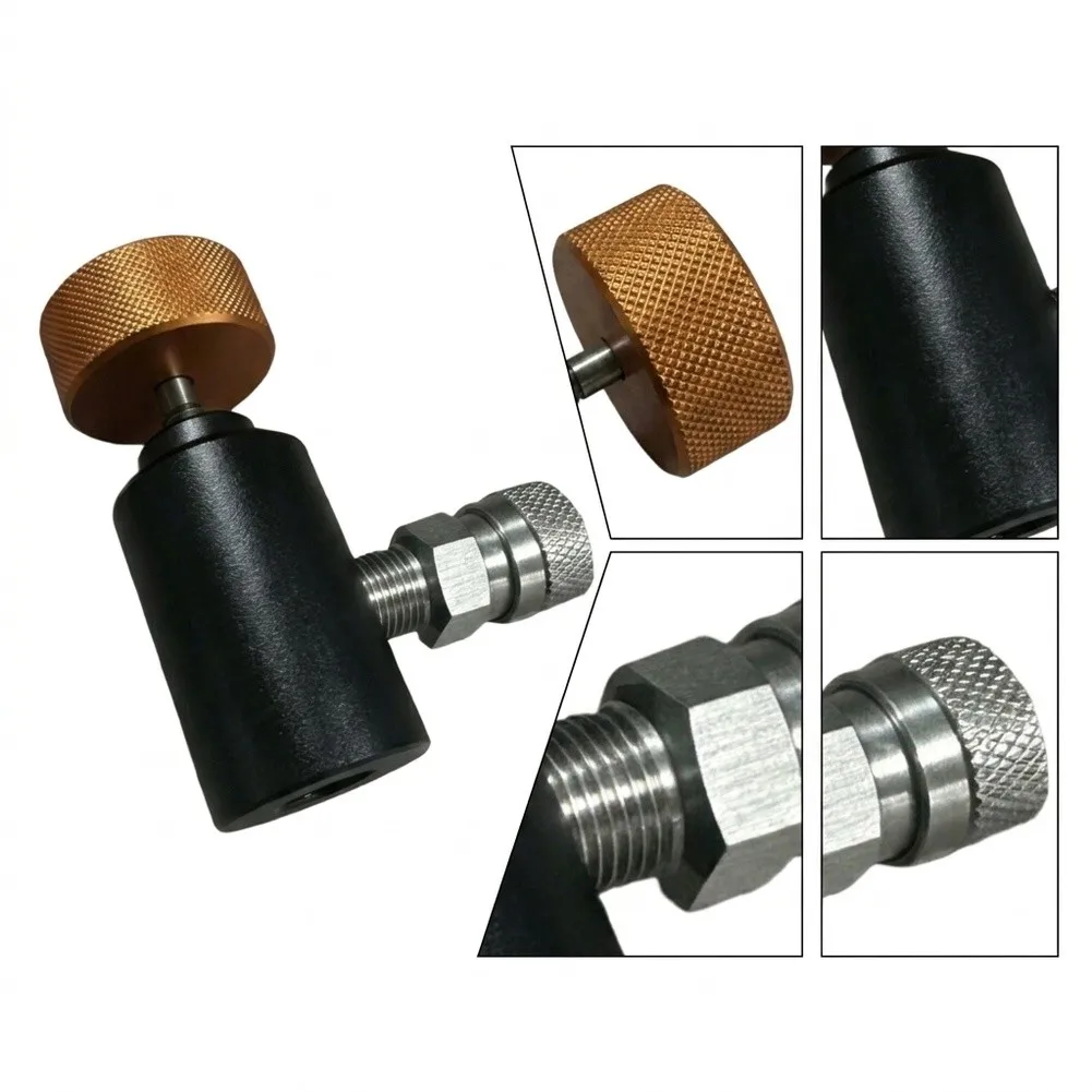 Metal Air Inflator Adapter 11mm OD x 8mm Female for Tire Pumps Air Compressors and Pneumatic Equipment Interfacing Use