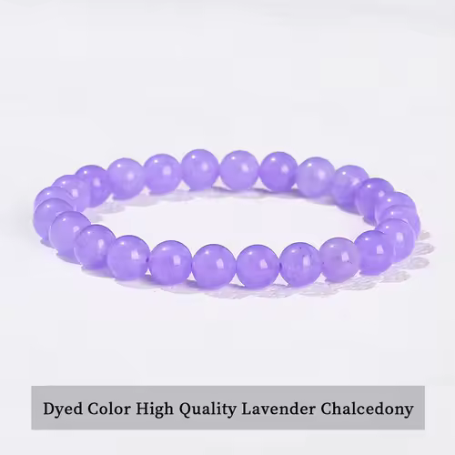 JD Natural Stone Beads Bracelet Amethyst Tiger Eye Crystal Quartz Agate Gem Beads Bangles Women Men Reiki Healling Jewelry Gift - Image 26