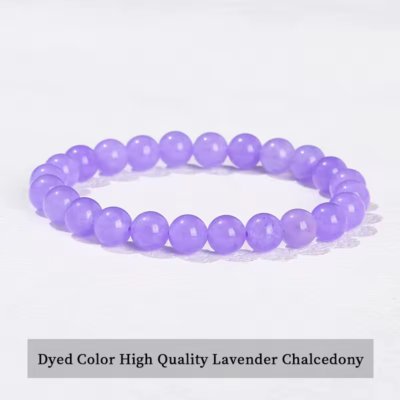 JD Natural Stone Beads Bracelet Amethyst Tiger Eye Crystal Quartz Agate Gem Beads Bangles Women Men Reiki Healling Jewelry Gift - Image 26