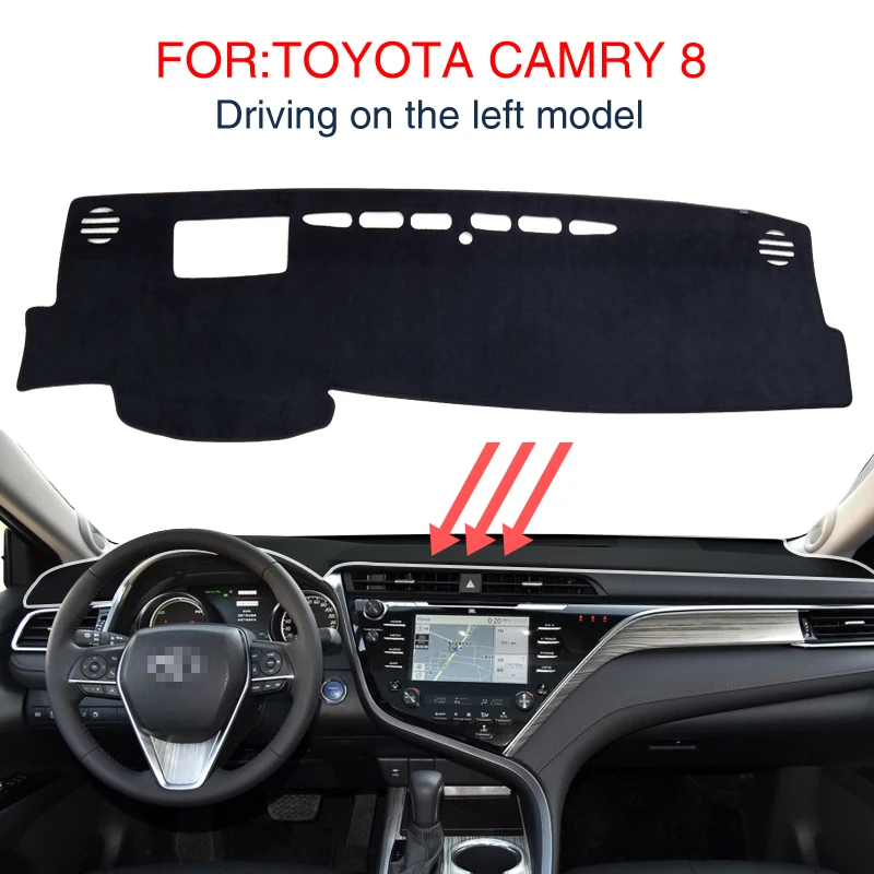 

for Toyota Camry 70 XV70 2018 2019 2020 2021 2022 2023 Car Dashboard Mat Sunshade Protective Carpet Dash Pad Dashmat