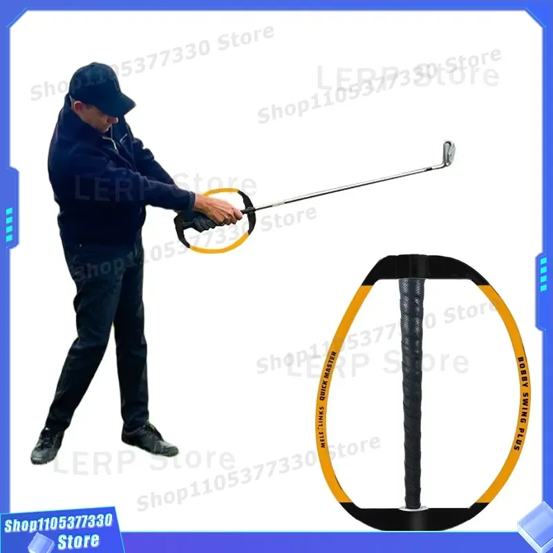Durable Golf Swing Trainer Posture Correction Aid Flat Corrector for Practice Gesture Training Tool Improves Swing Mechanics