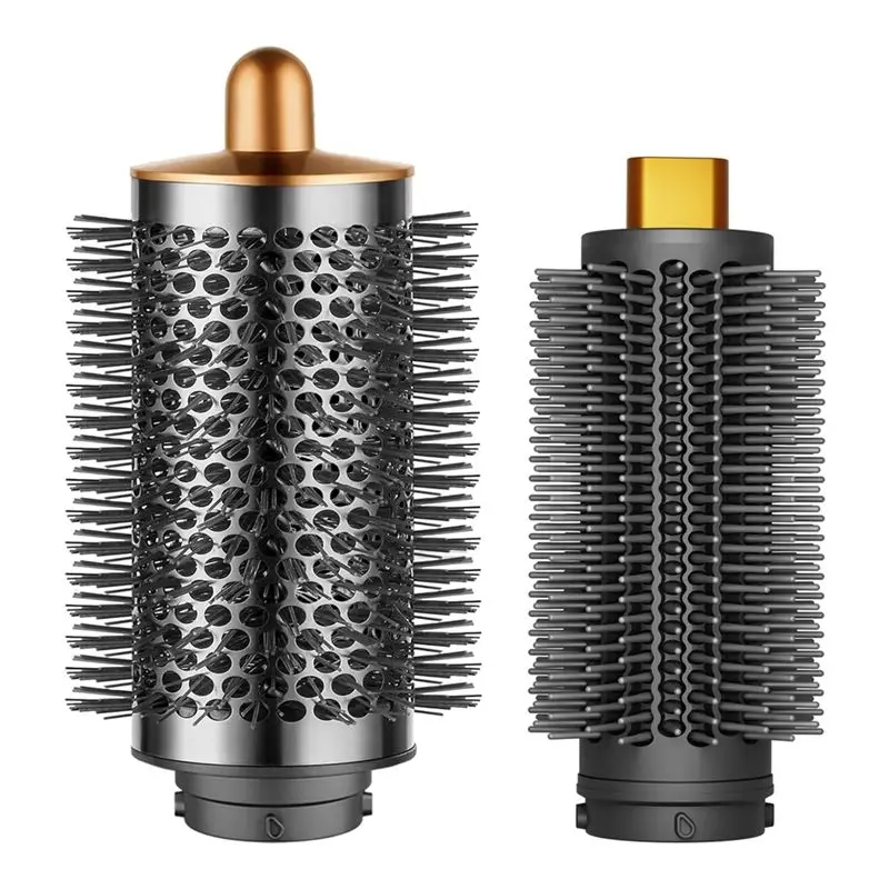 

-November Upgraded Large Round Brush And Round Volumizing Brush Set For Dyson Airwrap HS01 HS05 HS08 Curling Iron Attachment Acc