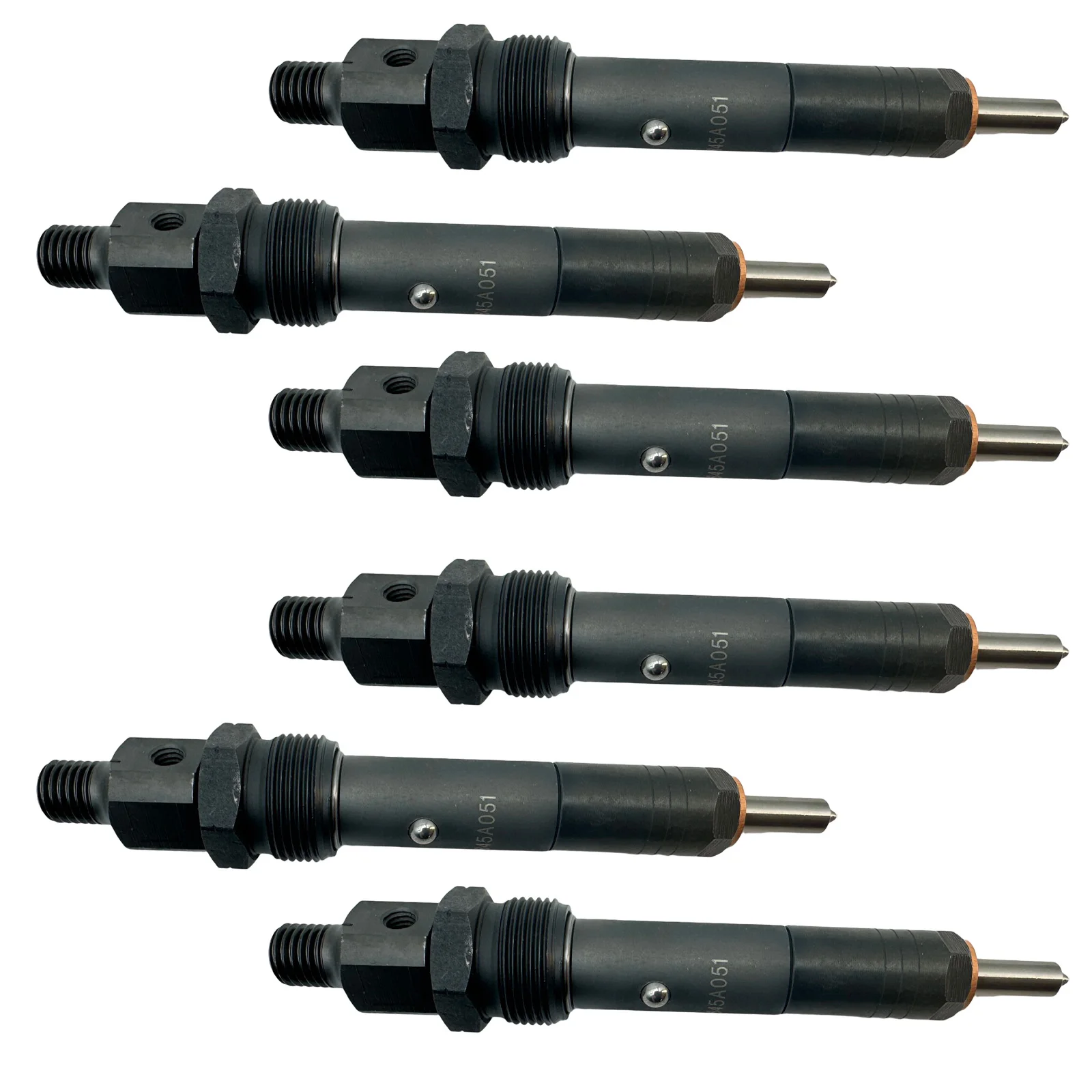 6PCS Fuel Injectors 2645A051 For Perkins Engine 1004-40T For Caterpillar 312C