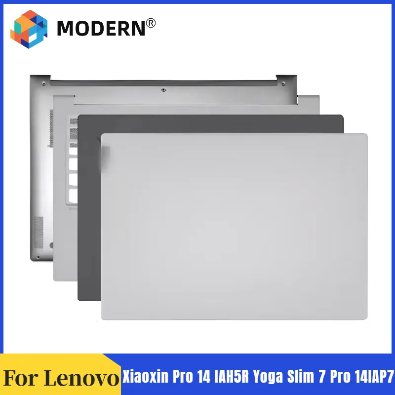 New For Lenovo Xiaoxin Pro 14 IAH5R Yoga Slim 7 Pro 14IAP7 Laptop LCD Back Cover Front Bezel Upper Palmrest Bottom Case