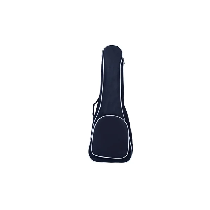 Black Portable Ukulele Bag Soft Case Gig Cotton for 21/23/26 Inch Mini Guitar - 3 Size Options Available