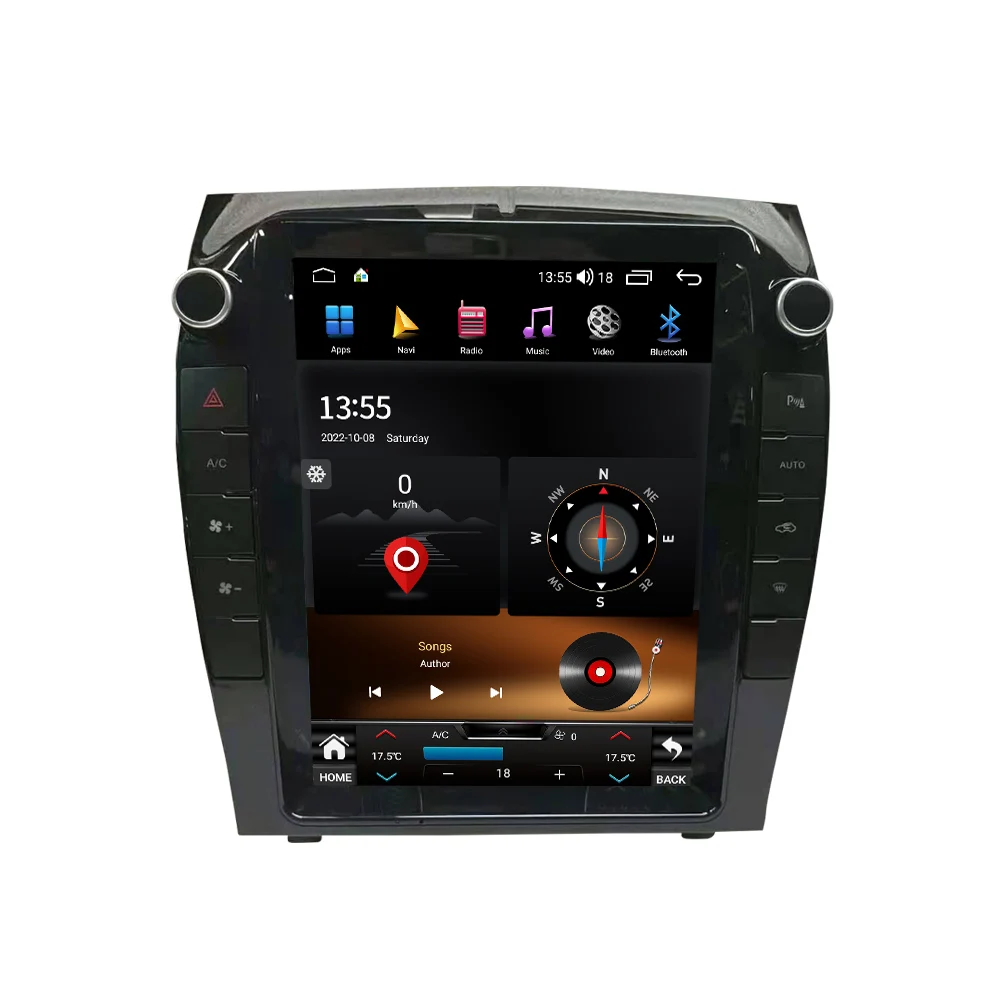 12.1 Inch Carplay for F-TYPE 2013-2020 Auto Wireless Car Radio Navigation Head Unit Multimedia Player Touch Screen