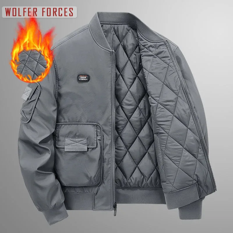 

Parkas for Men Winter Winter Military Jackets Trench Coat Autumn Jacket Sport Windshield Retro Heating Oversize