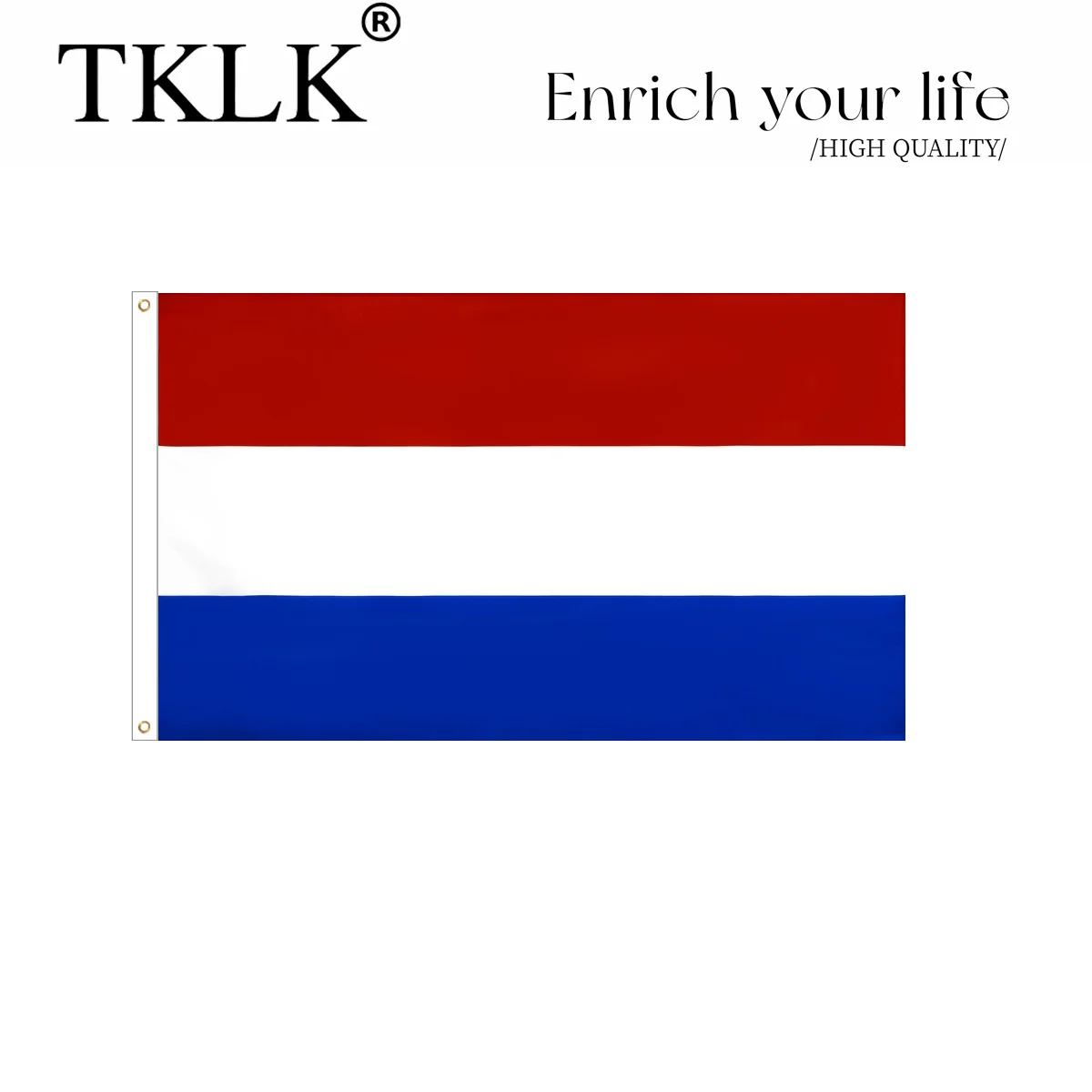 علم هولندا، 60x90 سم 90x150 سم 2x3FT 3X5Ft لافتة علم الدولة المتينة، بوليستر ممتاز لون نابض بالحياة