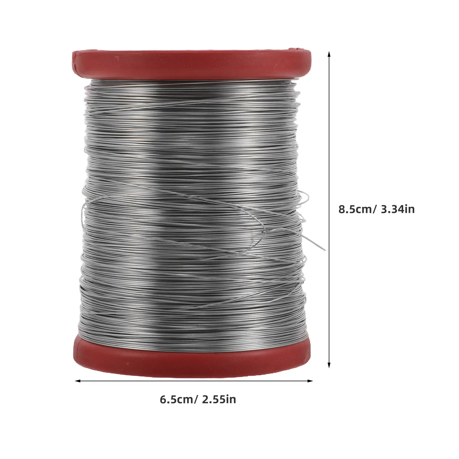 Stainless Steel Beehive Frame Wire Red Beekeeping Hive Foundation Support Accessory
