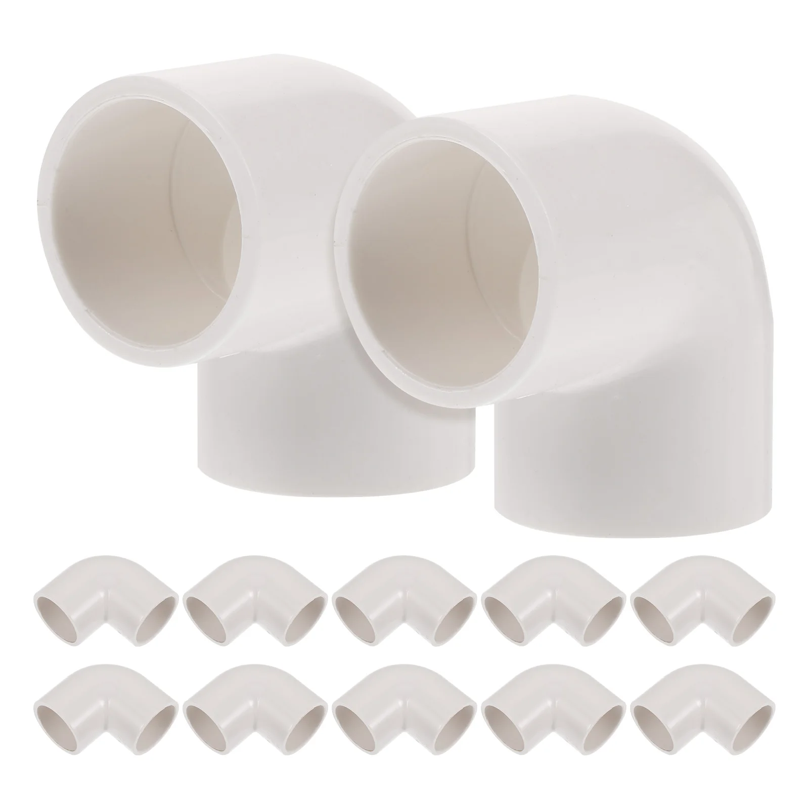 

20 Pcs Elbow Fittings Connector for Support Structure Pipe Coupling Adapter Bulk