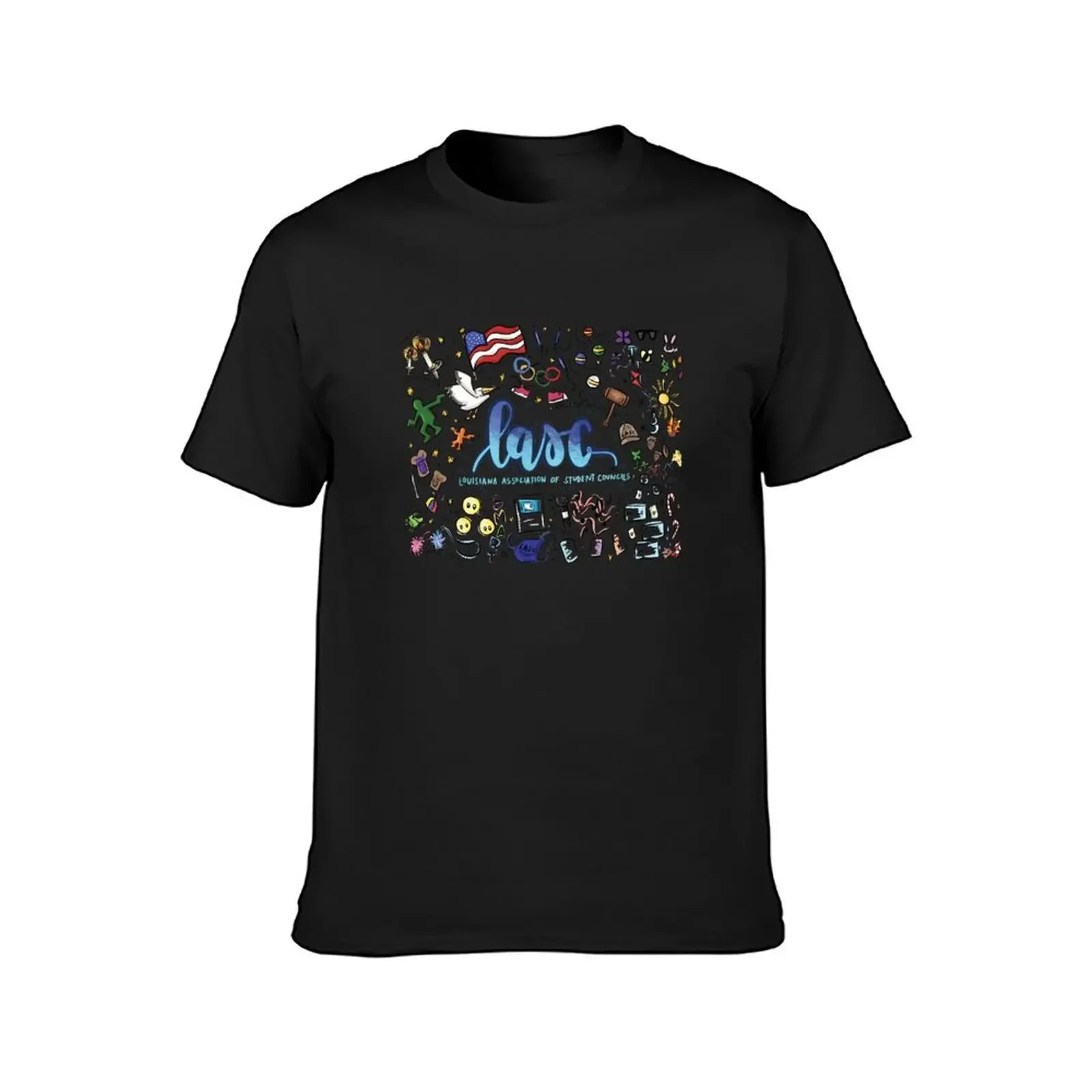 LA Student Council T-Shirt cheap stuff graphic shirts t shirts for men pack