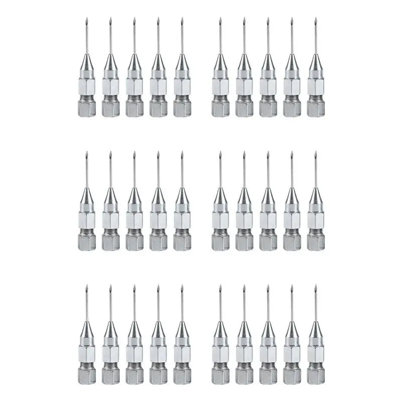 

30 шт. съемная игольчатая смазочная головка, смазочная насадка, аксессуары для смазки, герметичный подшипник, заправка