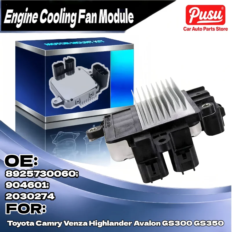

Radiator Fan Motor Resistor Control Module ECM For Toyota For Lexus ES350 GS350 Camry Avalon 2009 2016 8925730060