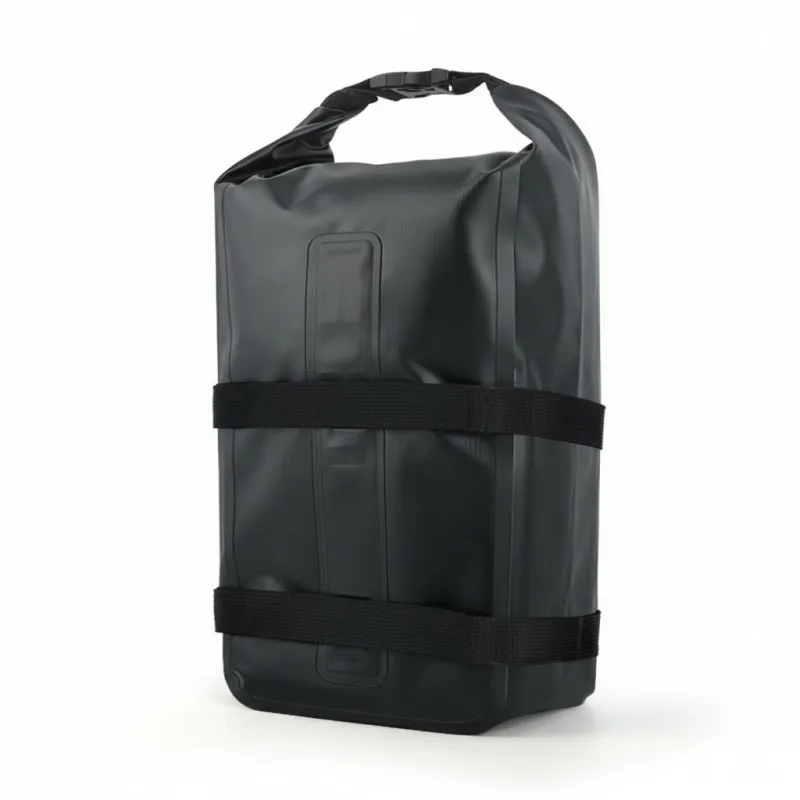 

Portable Waterproof Bike Fork Bag 8L Polyester Bicycle Front Rack Carrier Pannier Cycling Mount Detachable Storage Bag Accessory