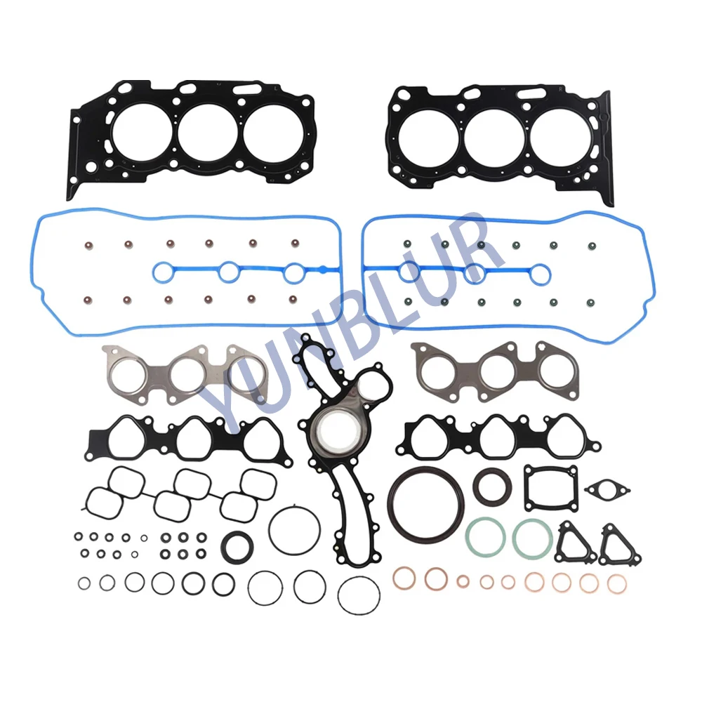 Engine Parts Full Gasket Set Fit 4.0 L T V8 Gas 1GR-FE For 02-18 TOYOTA 4 RUNNER IV FORTUNER HILUX LAND CRUISER TACOMA TUNDRA