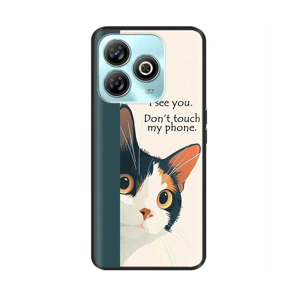 غطاء مقاوم للصدمات لهاتف ZTE Blade A75 4G حافظة ناعمة مطلية لهاتف ZTE Blade A75 غطاء خلفي للهاتف ZTE BladeA75 Funda Coque