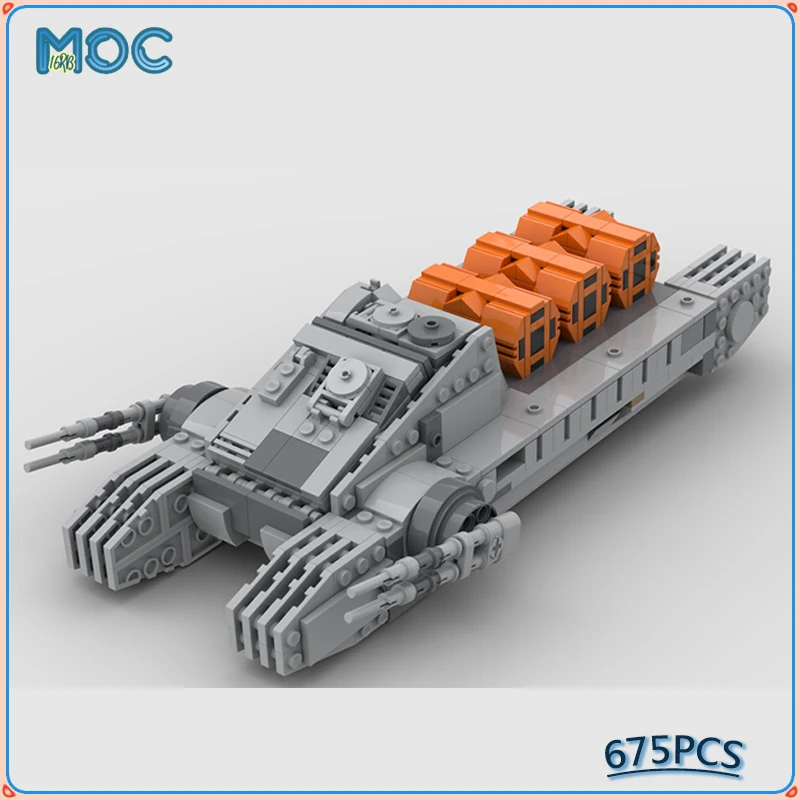 Imperial Occupier Assault Tank Moc Building Blocks DIY Assemble Bricks Space UCS Display Model Creative Xmas Toys Gifts 675PCS