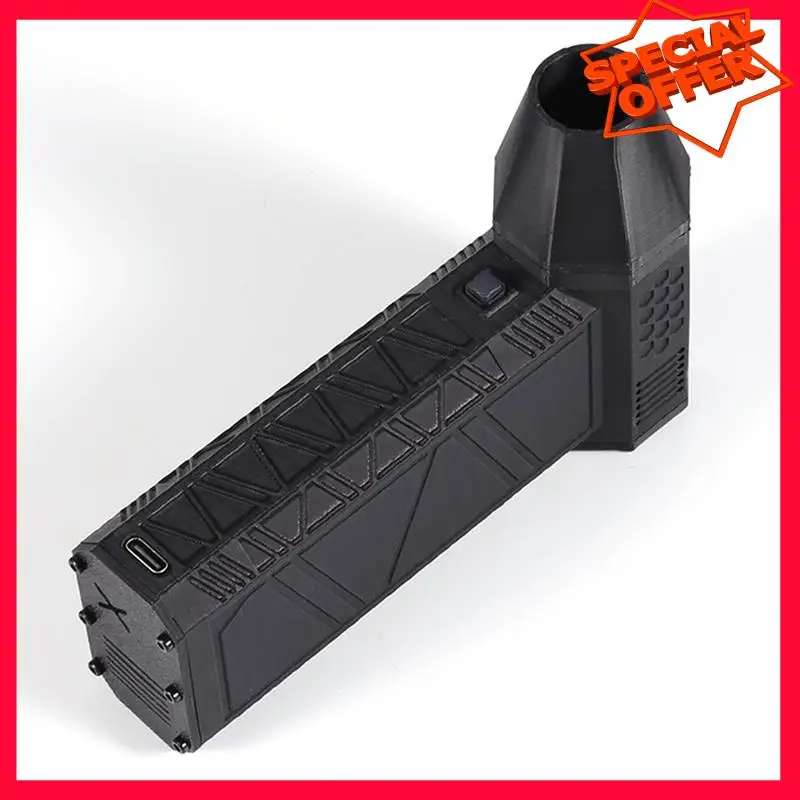 

-ESTR Mini Turbo Jet Fan 130000RPM Wind Speed 52M/S Brushless Motor Handheld Duct Fan Cyclone Turbo Electric Blower